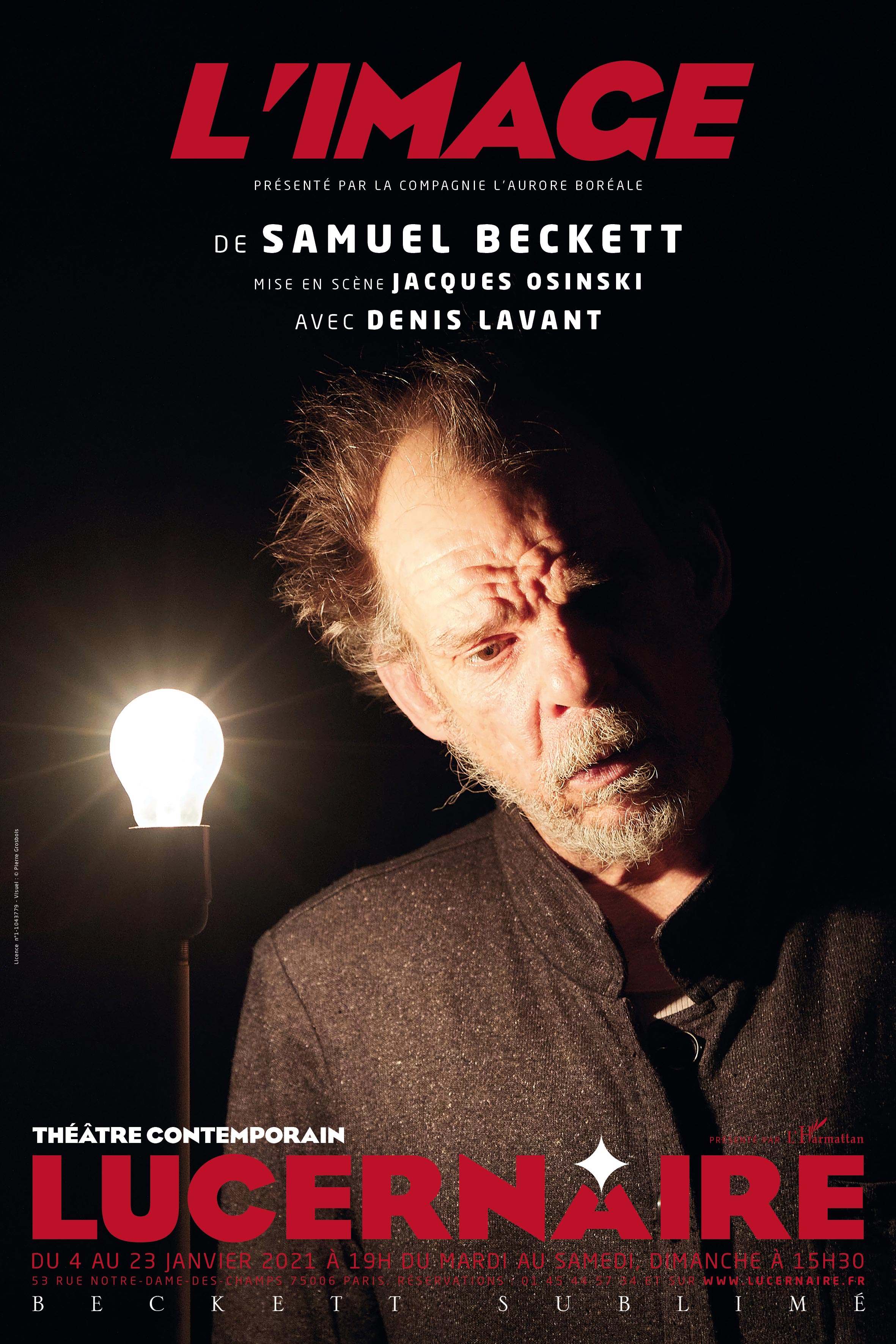 « L’Image », « Un soir », « Au loin, un oiseau » et « Plafond » de Samuel Beckett