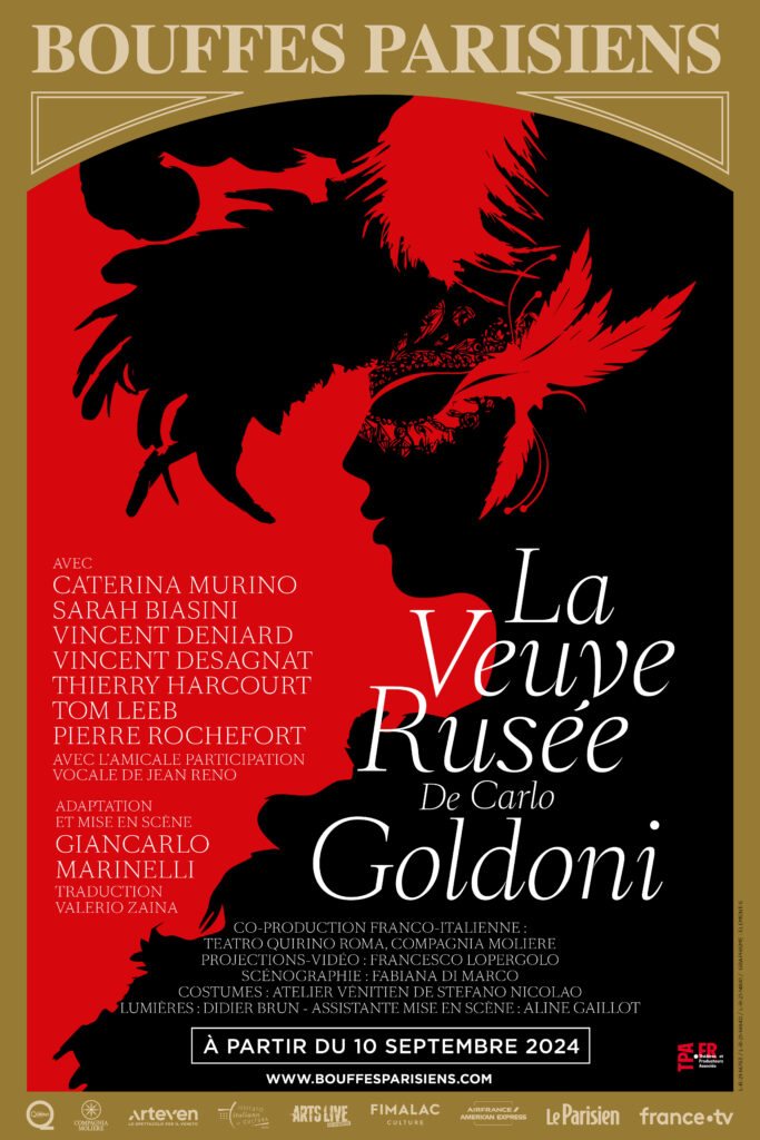 « La Veuve Rusée » de Carlo Goldoni par Giancarlo Marinelli