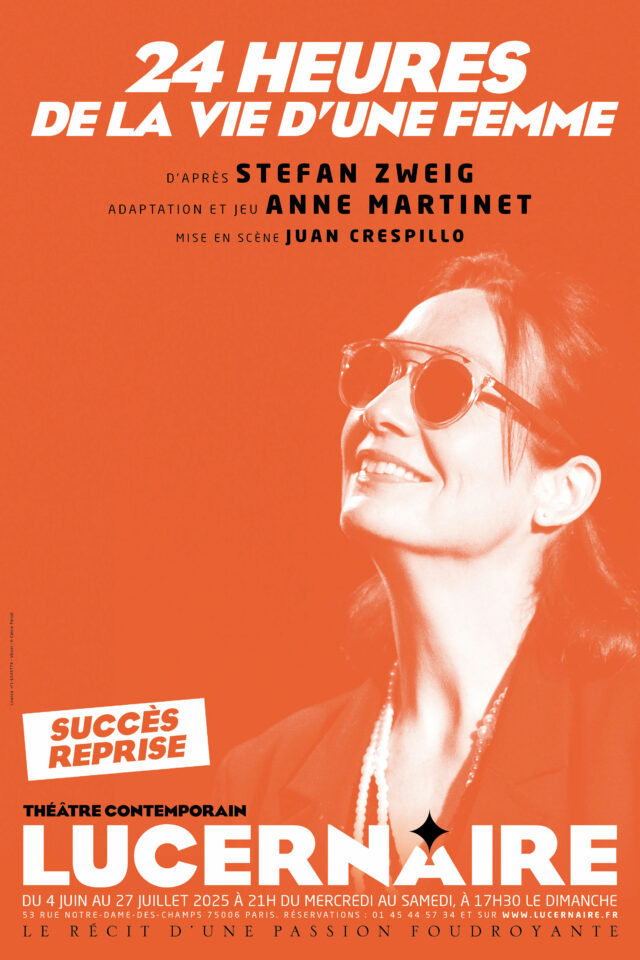 “24 Heures de la vie d’une femme”, l’élégance érotique de Anne Martinet au Lucernaire