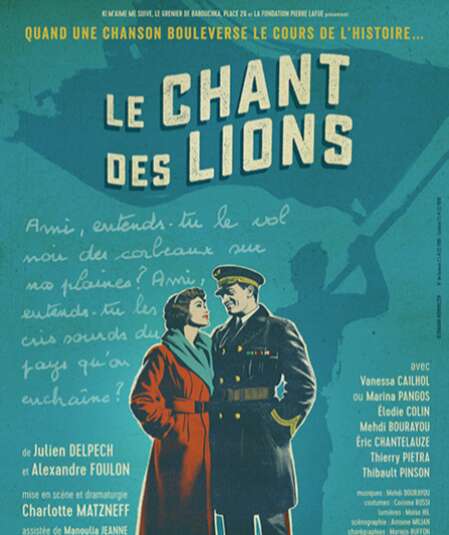 Avignon OFF aux Gemeaux à 14:40 : formidable  « Le chant des lions » par Charlotte Matzneff