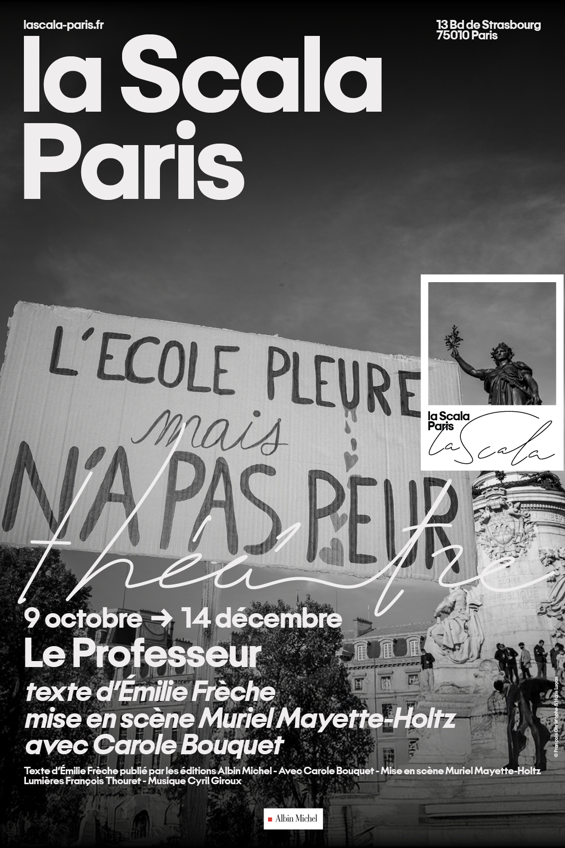 Requiem pour un prof, à la Scala Paris.