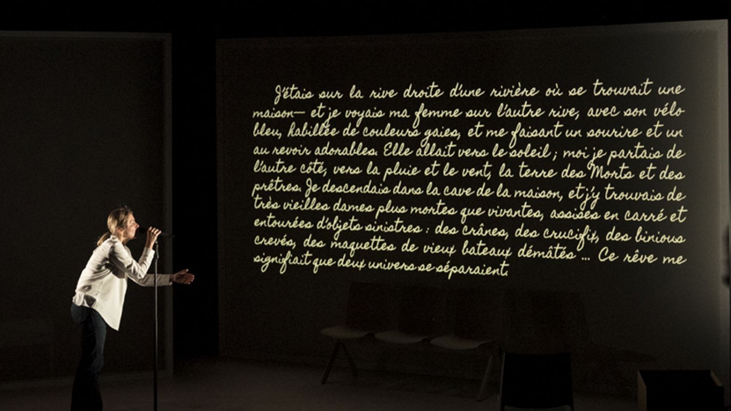 Bord Plateau : « Personne » Gwenaëlle Aubry, Sarah Karbasnikoff, Elisabeth Chailloux au Théâtre de la ville